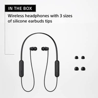 Sony WI-C100 Wireless Headphones - Blue - Blue