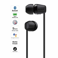 Sony WI-C200 Wireless In-ear Headphones - Black - Black