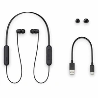 Sony WI-C200 Wireless In-ear Headphones - Black - Black