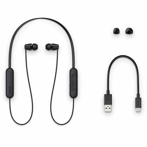 Sony WI-C200 Wireless In-ear Headphones - Black - Black