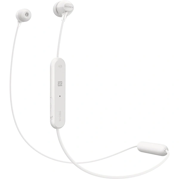 Sony WI-C300 Wireless Bluetooth In Ear Neckband - White - White