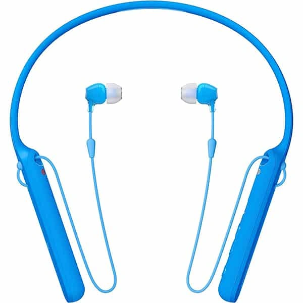 Sony WI-C400 Wireless in-Ear Neck Band Headphones - Blue - Blue