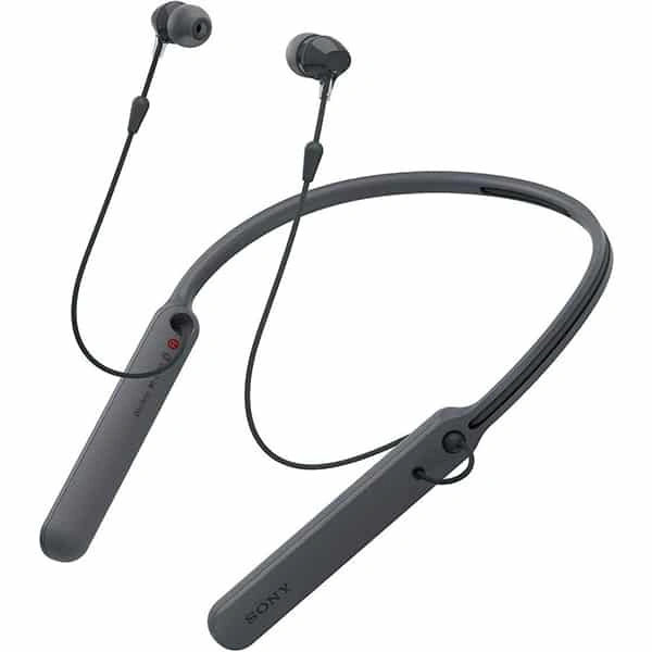 Sony WI-C400 Wireless in-Ear Neck Band Headphones - Black - Black