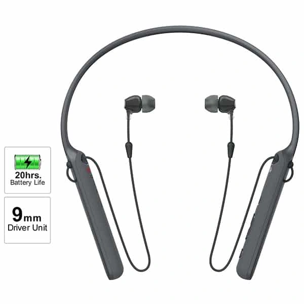 Sony WI-C400 Wireless in-Ear Neck Band Headphones - Blue - Blue