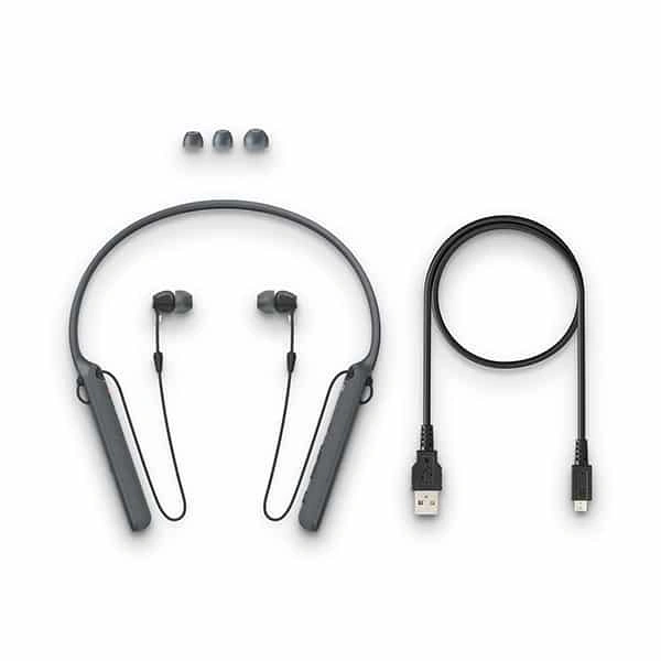 Sony WI-C400 Wireless in-Ear Neck Band Headphones - Blue - Blue