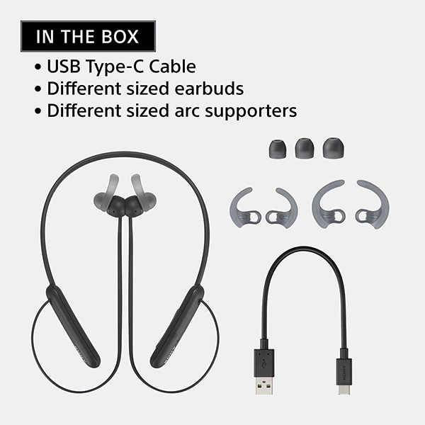 Sony WI-SP510 Wireless Sports Extra Bass Neckband - Blue - Blue