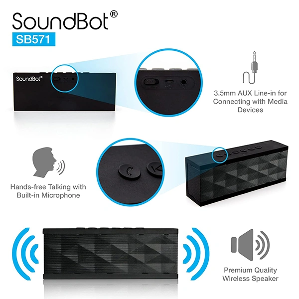 SoundBot SB571 12W Bluetooth Speakers