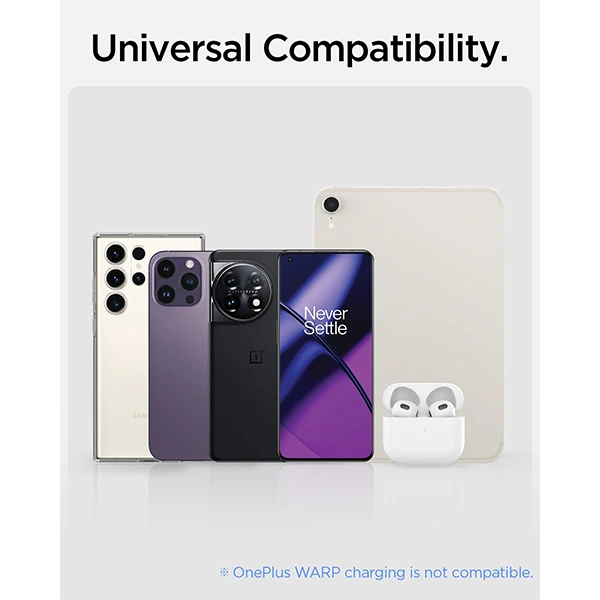 Spigen 20,000mAh, 22.5W Fast Charging Iconic Power Bank with 20W for 2 USB C Ports - Black