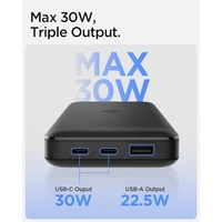 Spigen 20,000mAh 30W Fast Charging Iconic Power Bank - Blue - Blue