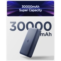 Spigen 30,000mAh 22.5W Fast Charging Power Bank - Black - Black