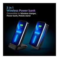 Spigen 3in1 10000mAh Wireless 20W Fast Charging Power Bank - Black
