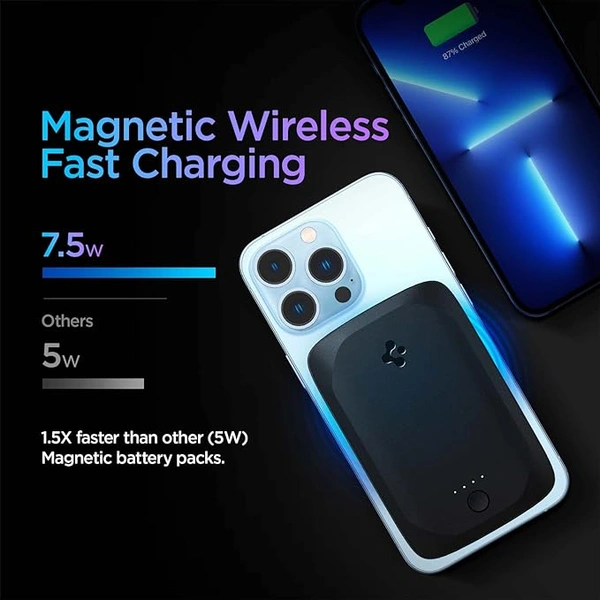 Spigen ArcHybrid Mag 5000mAh Magnetic Charging Power Bank