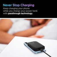 Spigen ArcHybrid Mag 5000mAh Magnetic Charging Power Bank
