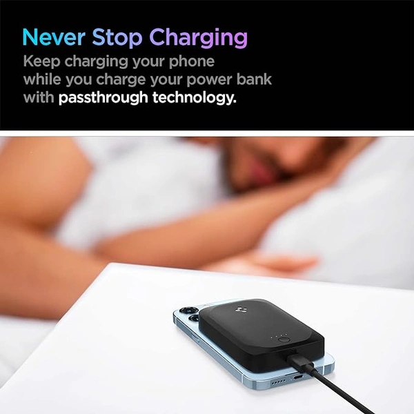 Spigen ArcHybrid Mag 5000mAh Magnetic Charging Power Bank
