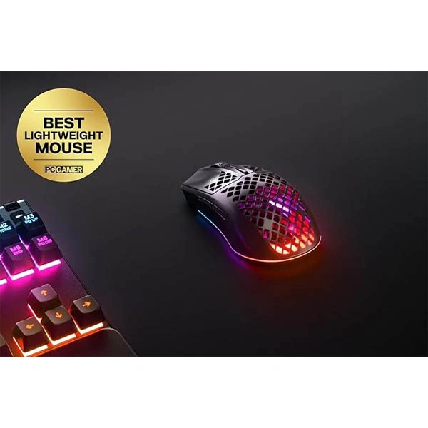 Steelseries SteelSeries Aerox 3 Wireless Super Light Gaming Mouse - Black - Black