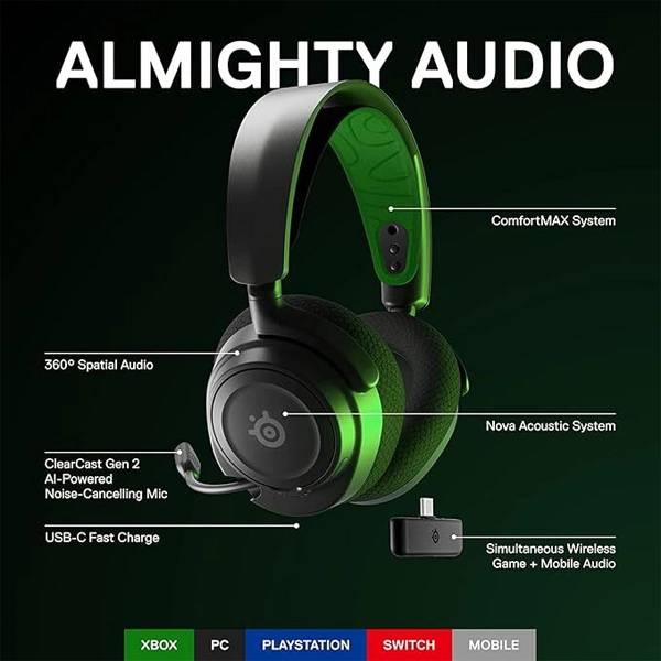 Steelseries SteelSeries Arctis Nova 7X Multi-Platform Headphone