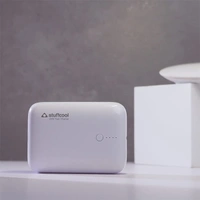 Stuffcool 10000mAh Palm Smallest QC PD 20W Type C Super Premium Mini Powerbank - White - White