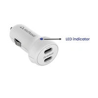 Stuffcool Atom Plus CC 45W Car Charger with PPS Type-C1 PD20W