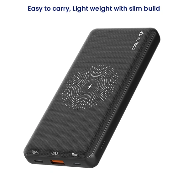 Stuffcool PB9036W 10000mAh 15W Wireless Powerbank