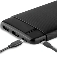 Swiss Military 10K mAh Cosmix+ Power Bank - Black
