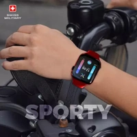 Swiss Military ANKAA Waterproof Smartwatch - Black - Black