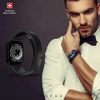Swiss Military ANKAA Waterproof Smartwatch - Black - Black
