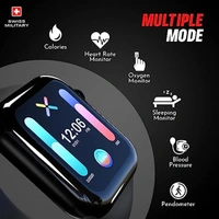 Swiss Military ANKAA Waterproof Smartwatch - Black - Black
