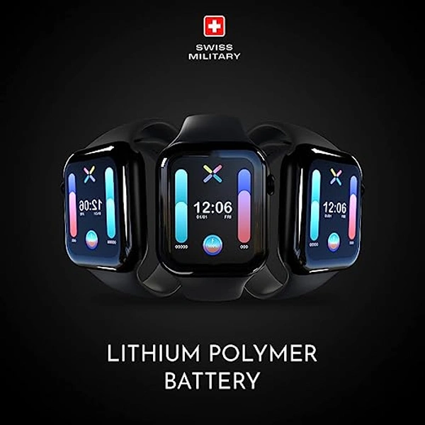 Swiss Military ANKAA Waterproof Smartwatch - Black - Black