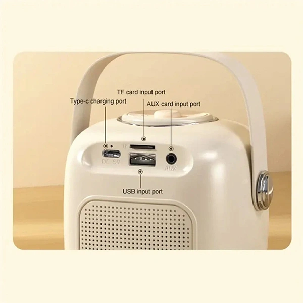 Swiss Military Audio Ancha POP Bluetooth Speaker - Beige - Beige