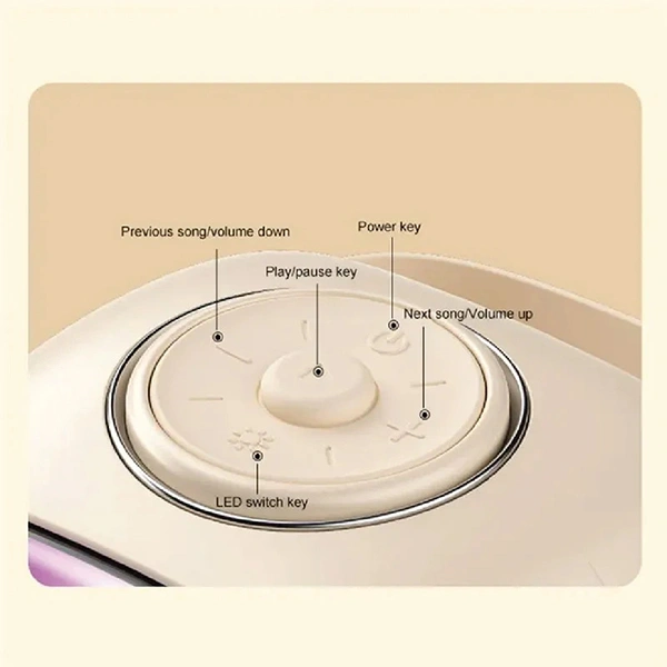 Swiss Military Audio Ancha POP Bluetooth Speaker - Beige - Beige