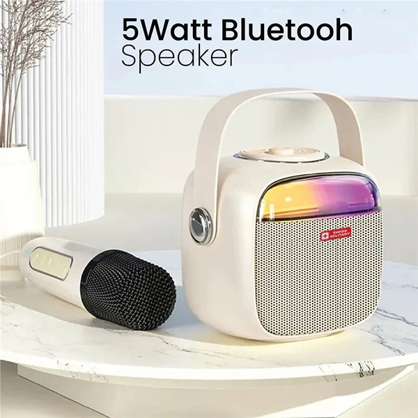 Swiss Military Audio Ancha POP Bluetooth Speaker - Beige - Beige