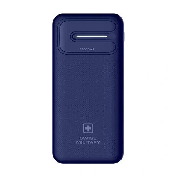 Swiss Military Audio SM-JOLT Power Bank - Blue - Blue