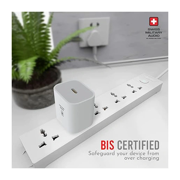 Swiss Military Audio Tiny 20 W Charger - White