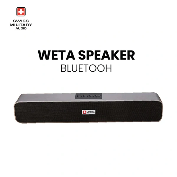 Swiss Military Audio Weta Bluetooth Speaker - Beige, Green Blue, Pink