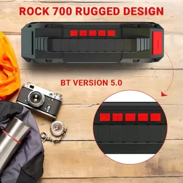 Swiss Military BTW ROCK 700 18 Watt Stereo Sound & Passive Radiators