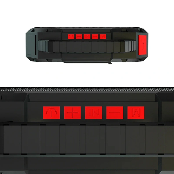 Swiss Military BTW ROCK 700 18 Watt Stereo Sound & Passive Radiators
