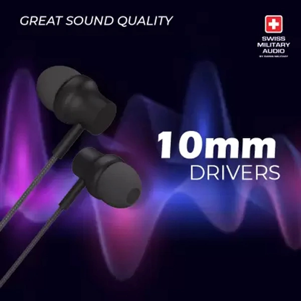Swiss Military COZMO Wired Earphones