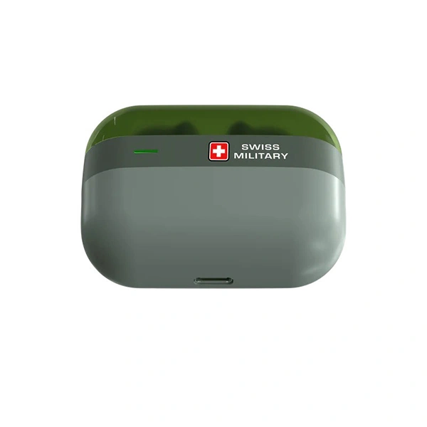 Swiss Military Dapple Pods Bluetooth Earbuds - Green - Green