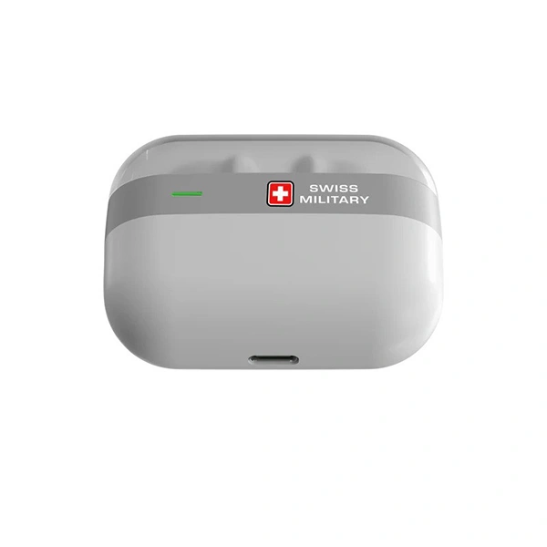 Swiss Military Dapple Pods Bluetooth Earbuds - White - White