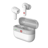 Swiss Military Dapple Pods Bluetooth Earbuds - White - White