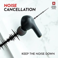 Swiss Military DBL 77 Dual Microphones Earbuds