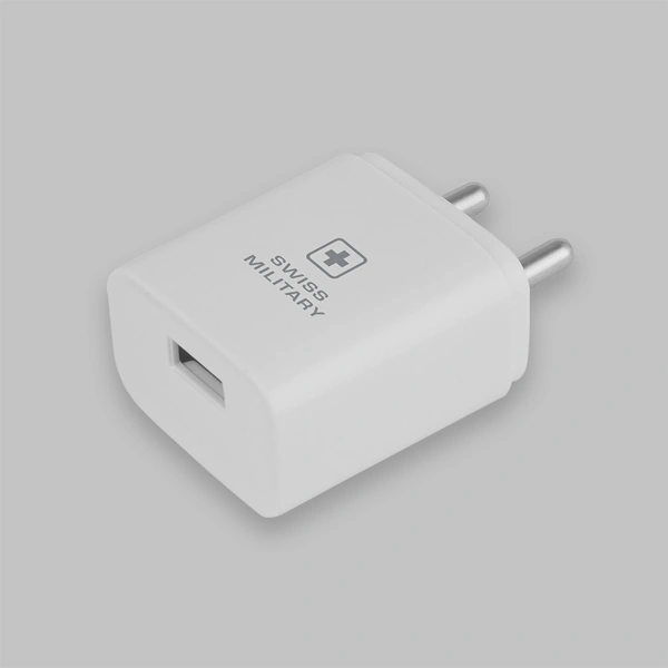 Swiss Military VOLTAIC-2.4 Surge and Short Circuit Protection with Micro USB Cable