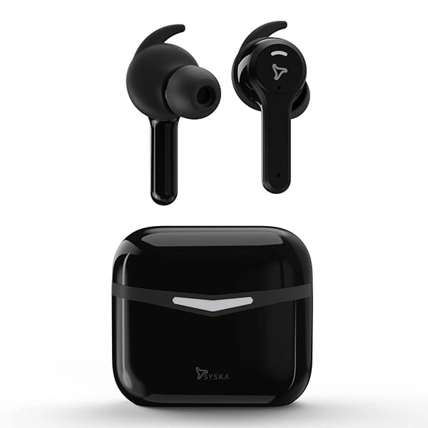 Syska Sonic Buds IEB900 Earbuds - Pristine White - Pristine White