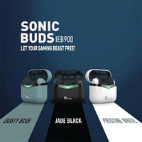 Syska Sonic Buds IEB900 Earbuds - Pristine White - Pristine White