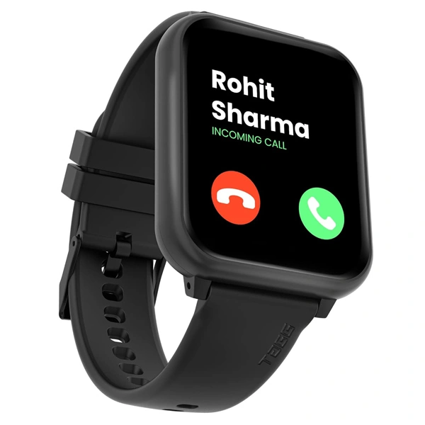 TAGG Engage II Calling Smartwatch with Curved Display - Black - Black