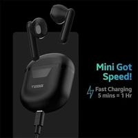 TAGG Liberty Buds Mini Truly Wireless In Ear Earbuds with Quad Mic - White - White