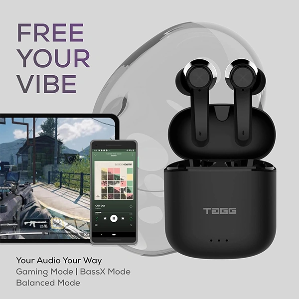 TAGG Liberty Buds Plus Truly Wireless Earbuds - White - White