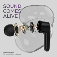 TAGG Liberty Buds Plus Truly Wireless Earbuds - White - White