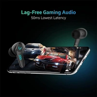 TAGG Rogue 100GT Truly Wireless Gaming in Ear Earbuds - Red - Red