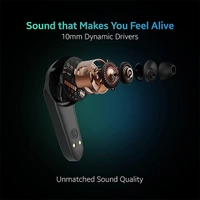 TAGG Rogue 100GT Truly Wireless Gaming in Ear Earbuds - Red - Red
